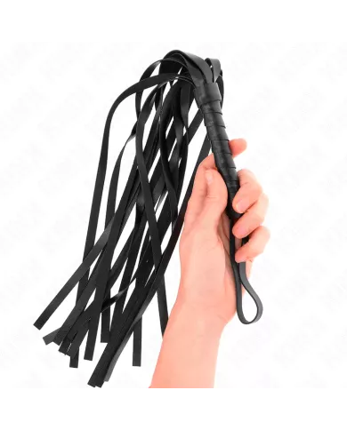 KINK - FOUET SIMPLE NOIR 45 CM KINK - FOUET SIMPLE NOIR 45 CM