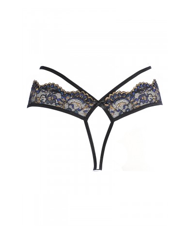String dentelle Noir V-10368 - Axami