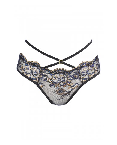 String dentelle Noir V-10368 - Axami