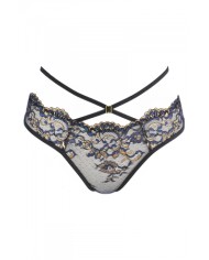 String dentelle Noir V-10368 - Axami