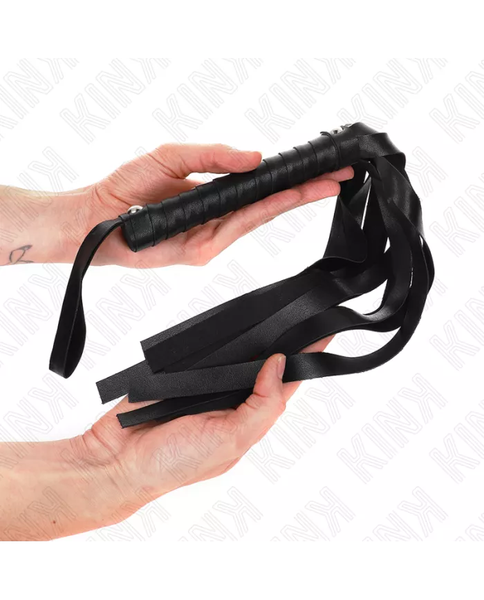 KINK - Fouet à queue large noir 48,5 CM