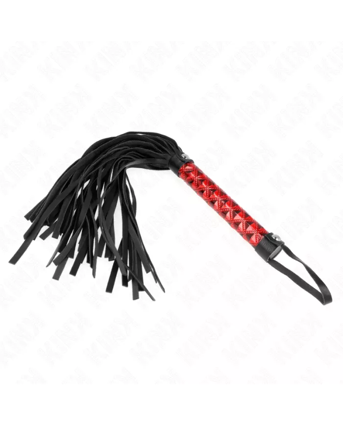 KINK - FOUET MOTIF DIAMANT 40 CM