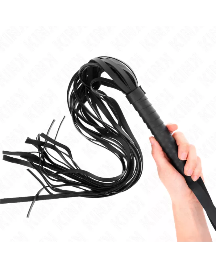 KINK - FOUET NEGRO MANCHE COURT LONG QUEUE 70 CM