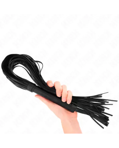 KINK - FOUET PVC SOUPLE NOIR 70 CM KINK - FOUET PVC SOUPLE NOIR 70 CM