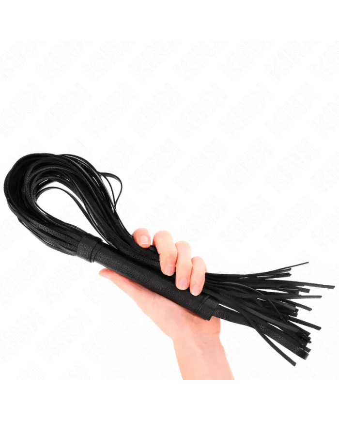 KINK - FOUET PVC SOUPLE NOIR 70 CM