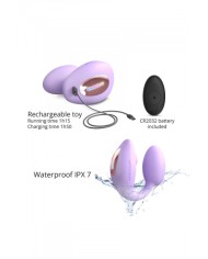 Double stimulateur Wonderlover mauve - Love to Love