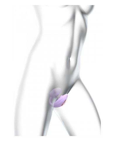 Double stimulateur Wonderlover mauve - Love to Love