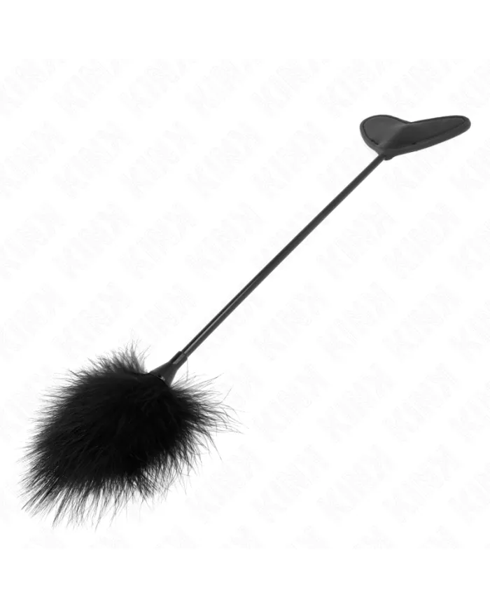 KINK - PLUMES TICKLE AVEC PAGAIE COEUR 31 CM
