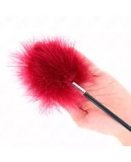 KINK - PLUMES DE CHACOUILLES AVEC PALETTE EN FORME DE ROSE 8 CM
