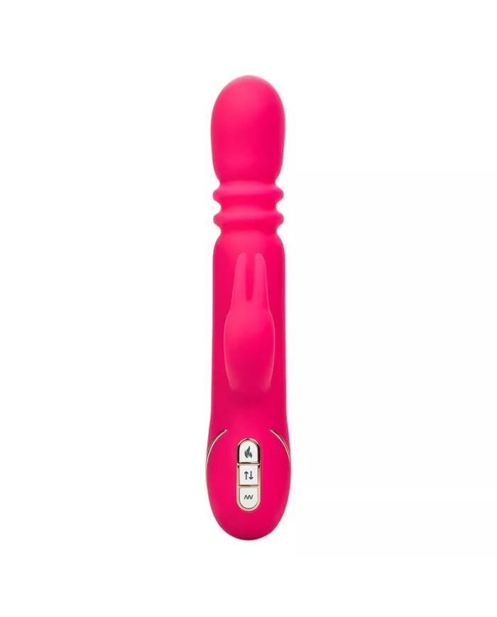 CALEXOTICS - JACK FANTASY TRIPLE VIBRATEUR CHAUFFANT LAPIN ROSE CALEXOTICS - JACK FANTASY TRIPLE VIBRATEUR CHAUFFANT LAPIN ROSE