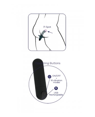 Plug anal vibrant Buddy - Wooomy