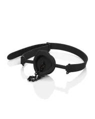 CALEXOTICS - SCANDAL BÂILLON AVEC PLUG EN SILICONE NOIR