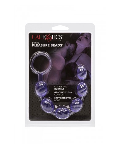 Perles anales CalExotics Swirl violet