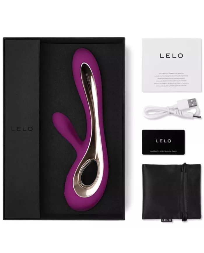 LELO - VIBRATEUR SORAYA 2 RABBIT ROSE PROFONDE LELO - VIBRATEUR SORAYA 2 RABBIT ROSE PROFONDE