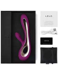 LELO - VIBRATEUR SORAYA 2 RABBIT ROSE PROFONDE LELO - VIBRATEUR SORAYA 2 RABBIT ROSE PROFONDE