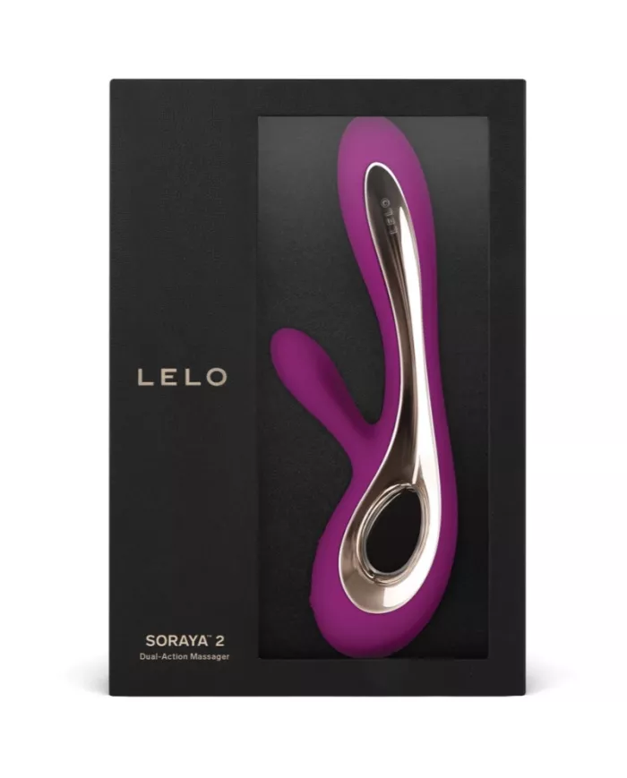 LELO - VIBRATEUR SORAYA 2 RABBIT ROSE PROFONDE LELO - VIBRATEUR SORAYA 2 RABBIT ROSE PROFONDE