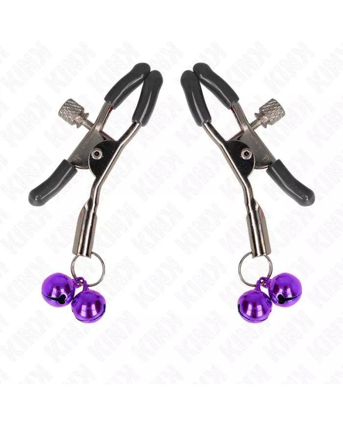 KINK - PINCE À METON DOUBLE CLOCHE VIOLET 6 CM