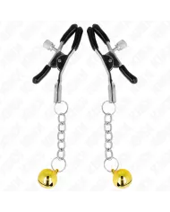 KINK - PINCES À METON PENDENTIF JINGLE BELL OR 6 CM