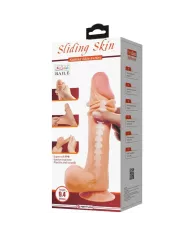 PRETTY LOVE - SÉRIE SLIDING SKIN GODE RÉALISTE AVEC VENTOUSE SLIDING SKIN 24 CM PRETTY LOVE - SÉRIE SLIDING SKIN GODE RÉALISTE AVEC VENTOUSE SLIDING SKIN 24 CM
