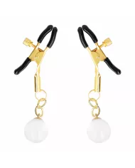 KINK - PINCES À METON BILLES DE VERRE OR 6 CM