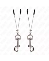 KINK - PINCE À METON CROCHET FIN ARGENT 7 CM