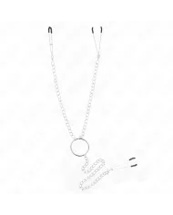 KINK - PINCES TRIPLE À TAMELON ET CLITO AVEC CHAÎNE MODÈLE 1 KINK - PINCES TRIPLE À TAMELON ET CLITO AVEC CHAÎNE MODÈLE 1