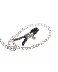 SUBBLIME - 953720 PINCES À SEINS EN CUIR BONDAGE NOIRES TAILLE UNIQUE SUBBLIME - 953720 PINCES À SEINS EN CUIR BONDAGE NOIRES TAILLE UNIQUE