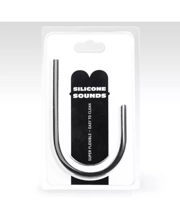 ALL BLACK - SONDE URÉTRALE SILICONE 6MM ALL BLACK - SONDE URÉTRALE SILICONE 6MM