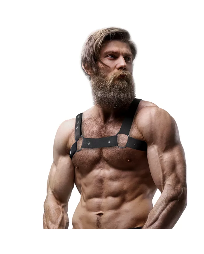 FETISH SUBMISSIVE ATTITUDE - HARNAIS DE SPORT RÉGLABLE EN NÉOPRÈNE POUR HOMMES