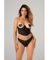 Ensemble bustier et string Tiara - Christine
