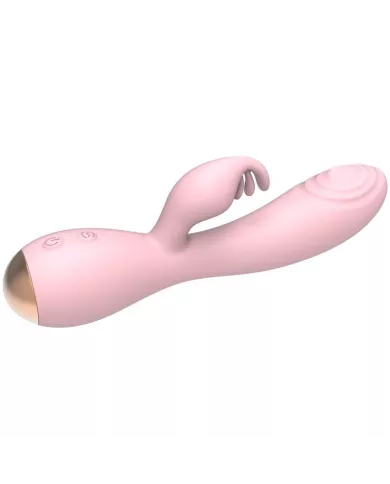 NALONE - VIBRATEUR MAGIC STICK AVEC LAPIN - ROSE CLAIR
