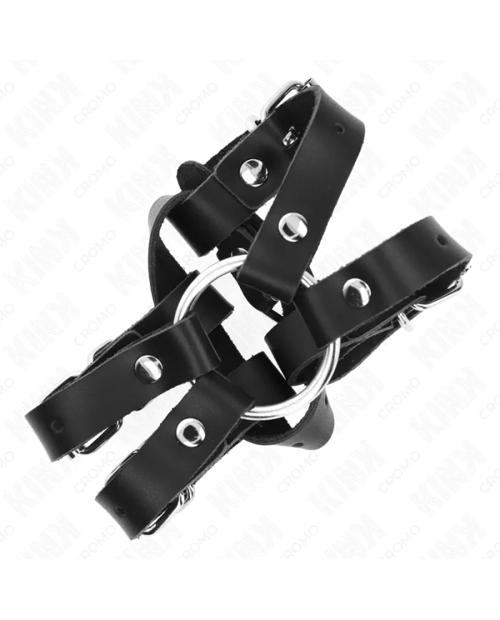 KINK - ANNEAU PÉNIS AVEC PLUSIEURS SANGLES RÉGLABLES