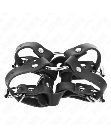 KINK - ANNEAU PÉNIS AVEC PLUSIEURS SANGLES RÉGLABLES KINK - ANNEAU PÉNIS AVEC PLUSIEURS SANGLES RÉGLABLES