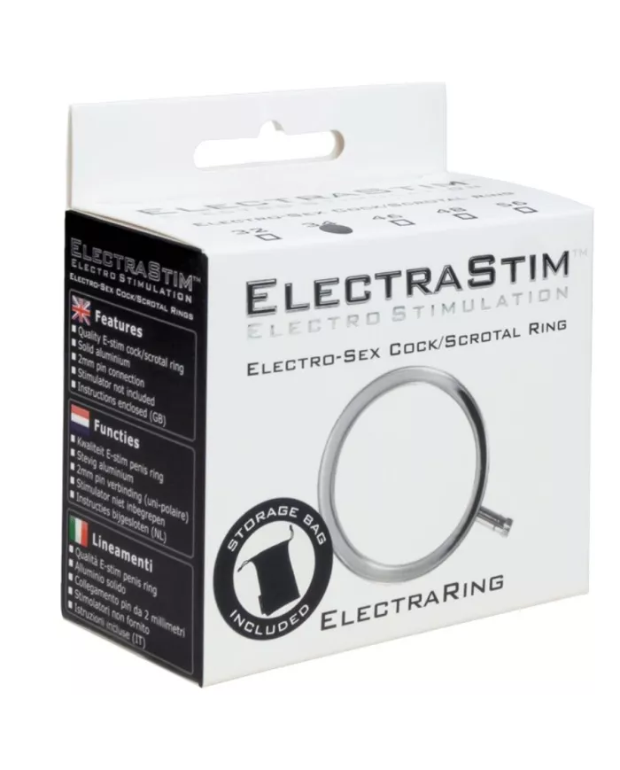 ELECTRASTIM - ELECTRARINGS ANNEAU PÉNIS EN MÉTAL 34 MM
