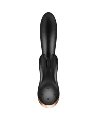 SATISFYER - APPLICATION VIBRATEUR DOUBLE FLEX NOIR SATISFYER - APPLICATION VIBRATEUR DOUBLE FLEX NOIR