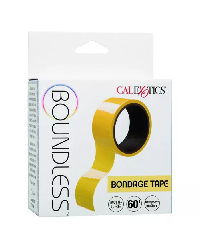 CALEXOTICS - BOUNDLESS BONDAGE TAPE JAUNE CALEXOTICS - BOUNDLESS BONDAGE TAPE JAUNE