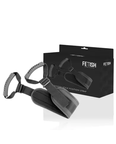 FETISH SUBMISSIVE - HARNAIS STYLE CHIEN AVEC DOUBLURE EN NOPRÈNE