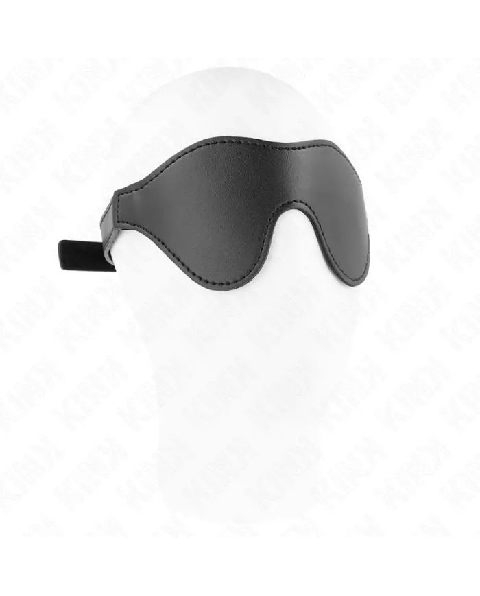 KINK - BANDAGE EN CUIRETTE 20 x 8 CM AVEC FERMETURE VELCRO RÉGLABLE 17-21 CM