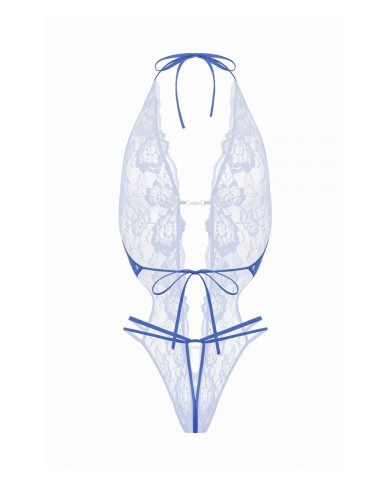Body string ouvert Renee bleu - Christine