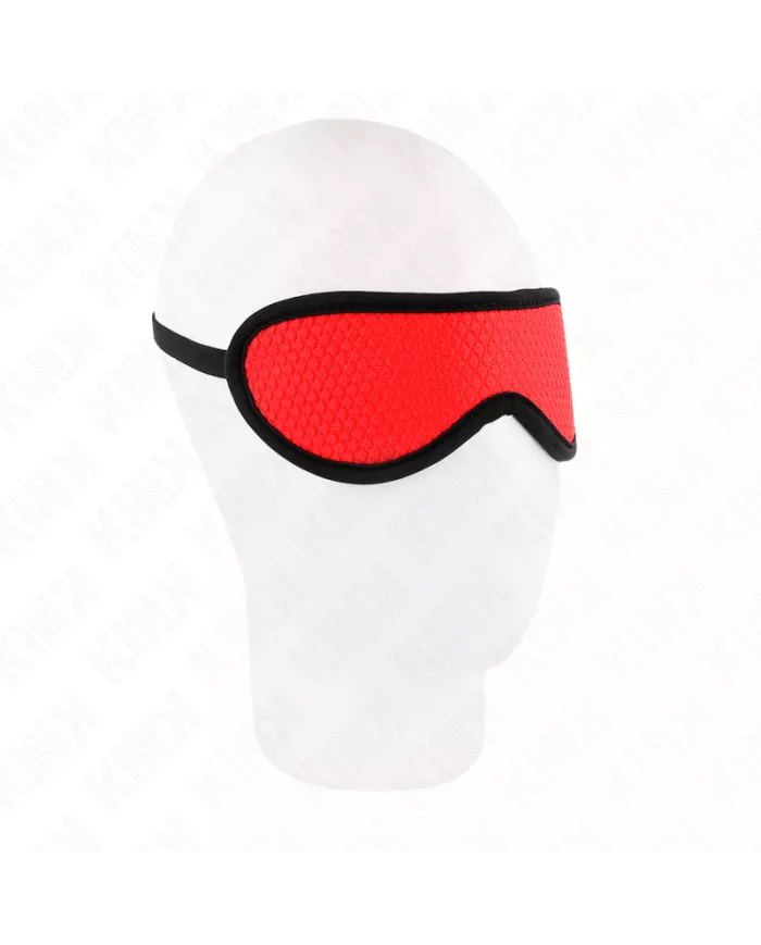 KINK - BANDAGE TEXTURÉ À ÉCAILLES AVEC BORD RECOUVERT ROUGE 20 x 7 CM