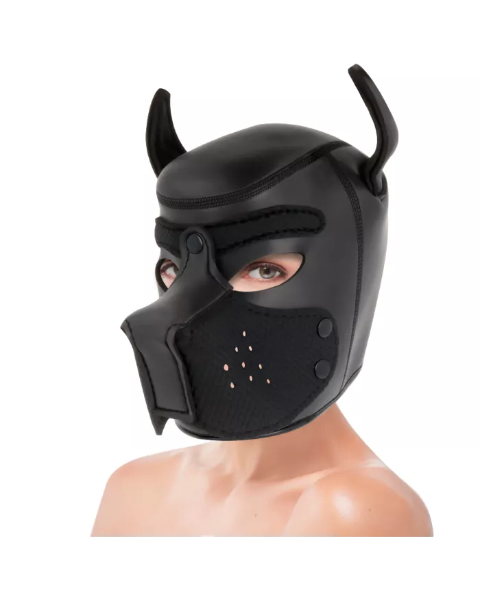 DARKNESS - MASQUE POUR CHIEN EN NÉOPRÈNE AVEC MUSEAU AMOVIBLE L DARKNESS - MASQUE POUR CHIEN EN NÉOPRÈNE AVEC MUSEAU AMOVIBLE L