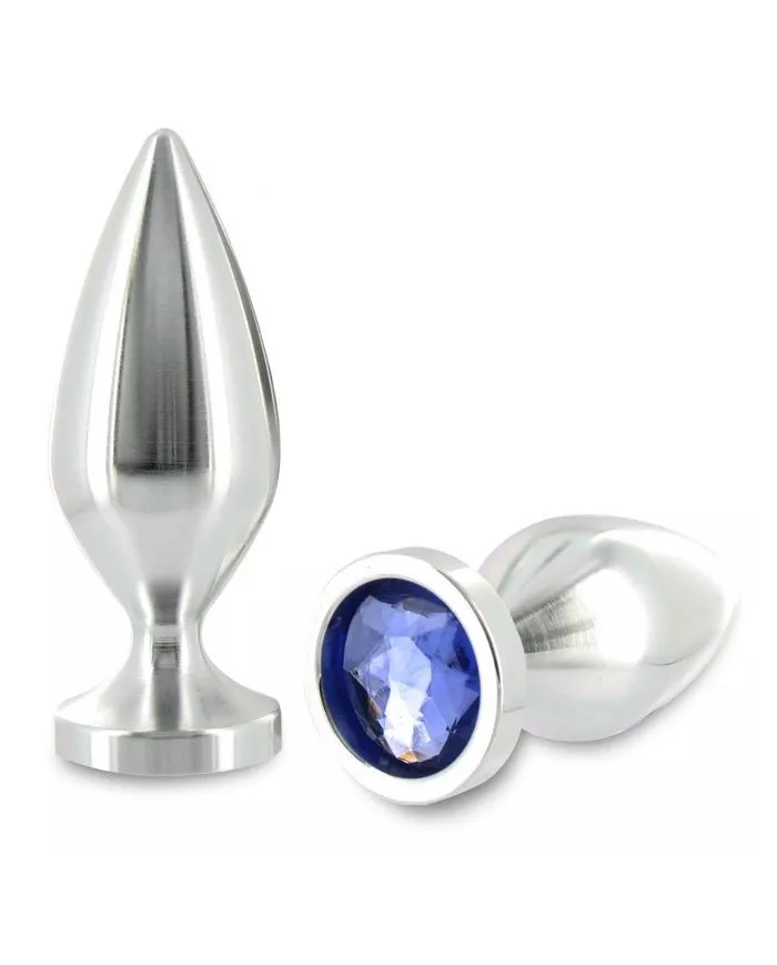 METAL HARD - PLUG ANAL COULEUR CRISTAL DALIMINUM PETIT 5.71 CM METAL HARD - PLUG ANAL COULEUR CRISTAL DALIMINUM PETIT 5.71 CM