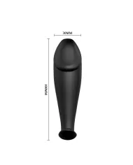 PRETTY LOVE - PLUG ANAL EN SILICONE FORME PÉNIS ET 12 MODES DE VIBRATION NOIR PRETTY LOVE - PLUG ANAL EN SILICONE FORME PÉNIS ET 12 MODES DE VIBRATION NOIR