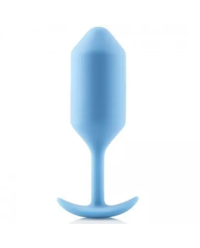 B-VIBE - SNUG PLUG ANAL 3 BLEU CIEL