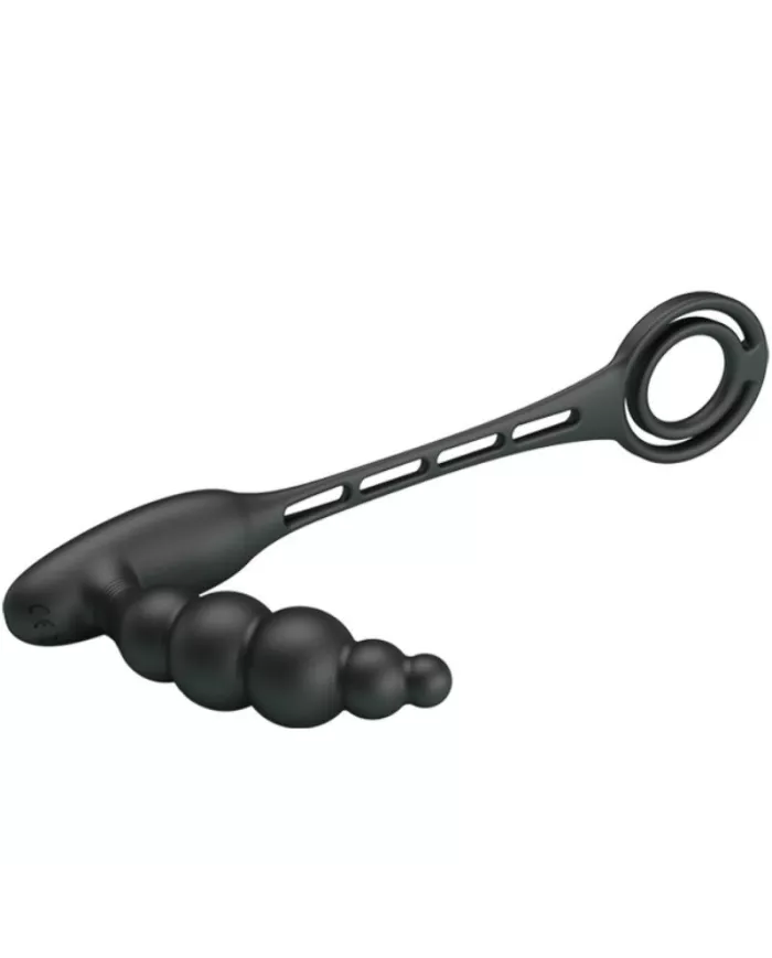 PRETTY LOVE - ANNEAUX PÉNIS AVEC PLUG VIBRATEUR PRETTY LOVE - ANNEAUX PÉNIS AVEC PLUG VIBRATEUR