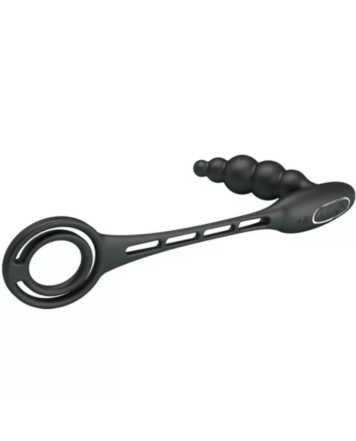 PRETTY LOVE - ANNEAUX PÉNIS AVEC PLUG VIBRATEUR PRETTY LOVE - ANNEAUX PÉNIS AVEC PLUG VIBRATEUR