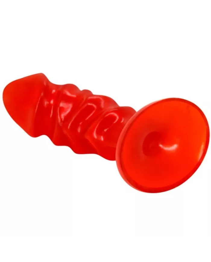 BAILE - PLUG ANAL UNISEXE AVEC VENTOUSE ROUGE BAILE - PLUG ANAL UNISEXE AVEC VENTOUSE ROUGE