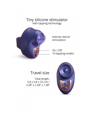 Stimulateur clitoridien Kisscool violet - Love to Love