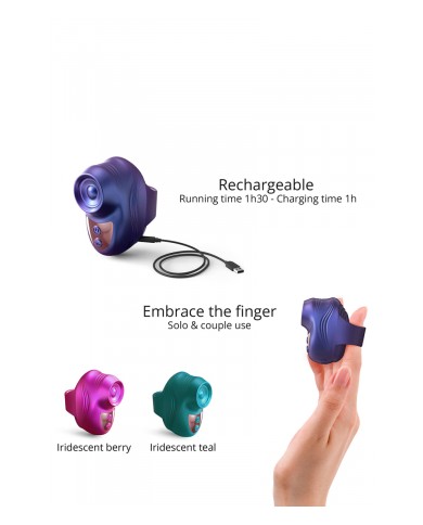 Stimulateur clitoridien Kisscool violet - Love to Love