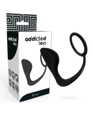 ADDICTED TOYS - PLUG ANAL AVEC ANNEAU PÉNIS NOIR ADDICTED TOYS - PLUG ANAL AVEC ANNEAU PÉNIS NOIR